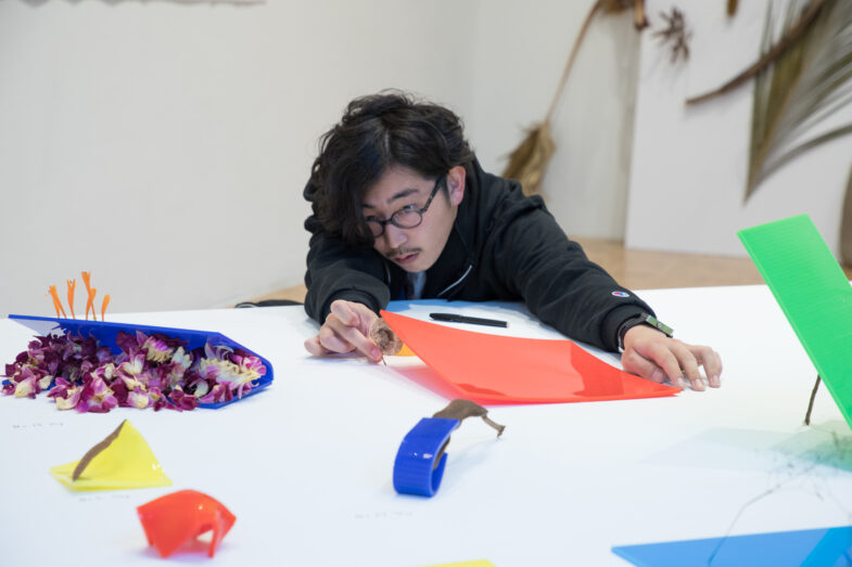 Yusuke Aonuma, winner of the Tokyo Midtown 2018 Art & Design competition, Artist in Residence at UHM