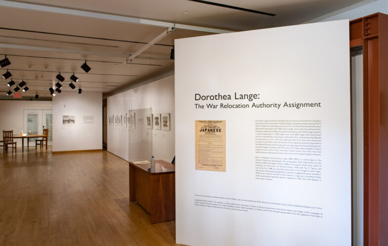 Dorothea Lange: The War Relocation Authority Assignment at the John Young Museum of Art