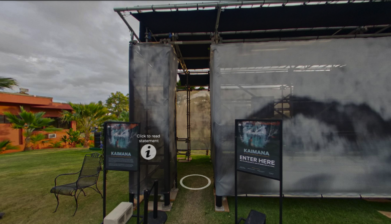 Click the image to view the 360 degree tour of KAIMANA at the Bishop Museum